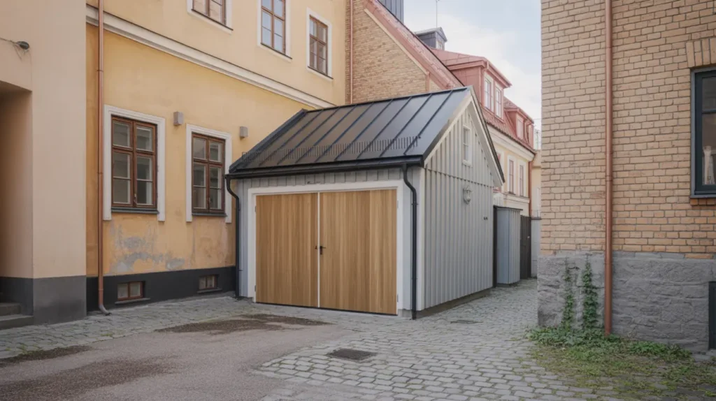 nybyggnation av frist ende garage p innerg rd i s dermalm stockholm