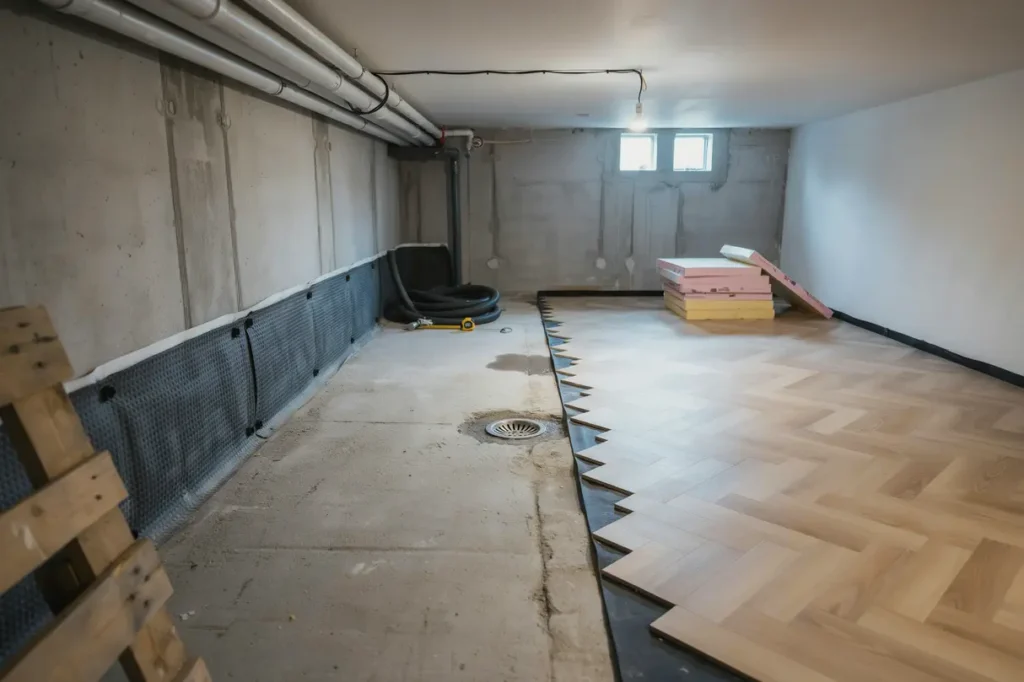 renovera k llare i villa fukts kra v ggar r tt golv och smart planering f r ett h llbart resultat